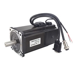P Series Nema 34 Closed Loop Stepper Motor 34E1KBK50-85 8.5Nm 6A Encoder 1000CPR with Brake