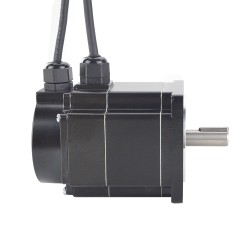 P Series Nema 34 Waterproof Closed Loop Stepper Motor 34E1KIP65-45 IP65 4.5Nm 6A Encoder 1000CPR