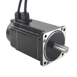 P Series Nema 34 Waterproof Closed Loop Stepper Motor 34E1KIP65-85 IP65 8.5Nm 6A Encoder 1000CPR