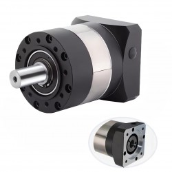 PLE090 Series Planetary Gear Box Ratio 3:1 - 100:1 for NEAM34 Stepper Motor, 80mm / 90mm Servo Motor
