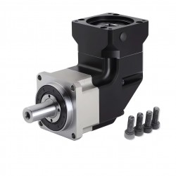 PLMG090 Series NEMA 34 Right Angle Servo Planetary Gearbox 3:1 - 100:1 for NEMA 34 Stepper / 90mm Servo Motor