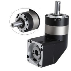 PVE120 Series Right Angle Servo Planetary Gearbox 3:1 - 100:1 Fit 110mm/130mm Servo Motor 19/22/24mm Input