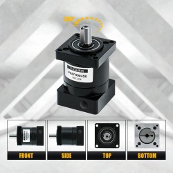 PX57 Series Nema 23 Planetary Gearbox Ratio 3:1 - 261:1 Input Shaft 8mm Output Shaft 14mm