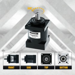 PX60 Series Nema 24 Planetary Gearbox Ratio 3:1 - 216:1 Input Shaft 14mm Output Shaft: 14mm
