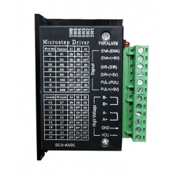 TB6600 Stepper Motor Driver 9-40VDC 0.5A-4A 2 Phase for NEMA 17, 23, 24 Stepper Motor