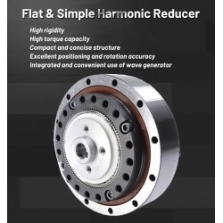 ZXF Series 30:1/50:1/80:1/100:1/120:1/160:1 Harmonic Gearbox for Stepper / Servo Motor