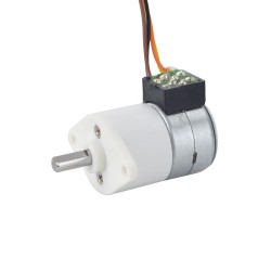 Φ15x22.5mm PM Geared Stepper Motor 18 Deg 15PM20L02-SG100 with 100:1 Spur Gearbox