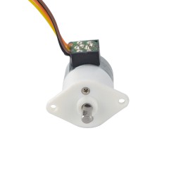 Φ15x22.5mm PM Geared Stepper Motor 18 Deg 15PM20L02-SG100 with 100:1 Spur Gearbox