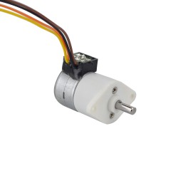 Φ15x22.5mm PM Geared Stepper Motor 18 Deg 15PM20L02-SG100 with 100:1 Spur Gearbox