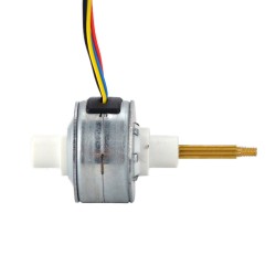 Φ25.2x15mm PM Captive Linear Stepper Motor 25LN48L01-334 Lead/rev 1.22mm Travel 13.5mm Thrust 30N