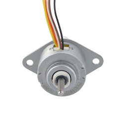 Φ25x15mm PM Captive Linear Stepper Motor 25LN24M02-333 Lead/rev 1mm Travel 22mm Thrust 15N