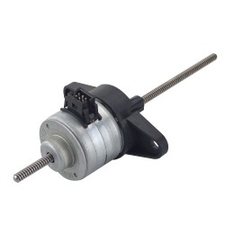 Φ27x30.8mm PM Non-Captive Linear Stepper Motor 28LN24L01-233 Lead/rev 1mm Travel 120mm Thrust 40N