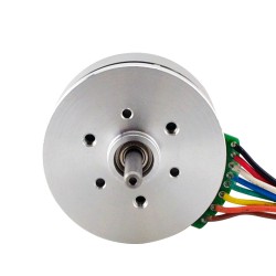 Ф43.2x21.6mm 24V Outrunner Brushless Motor 45BLE22-24-01 5250RPM 0.084Nm 50W 2.6A