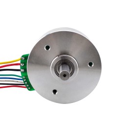 Ф61.2x34mm 24V Outrunner Brushless Motor 60BLE34-24-01 3740RPM 0.284Nm 100W 5.3A
