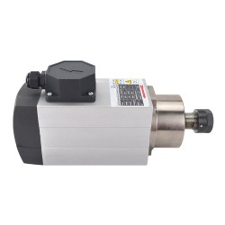 1.5KW Square Air Cooled CNC Spindle Motor GDZ93×82-1.5B4 ER20 Collet 220V 6.8A 18000RPM 300Hz