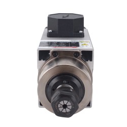 1.5KW Square Air Cooled CNC Spindle Motor GDZ93×82-1.5B4 ER20 Collet 220V 6.8A 18000RPM 300Hz