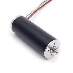 10Pcs 12/24V Φ22mm Brushless Coreless DC Motor TBC2260 0.8kg.cm 40W Shaft Diameter 2mm