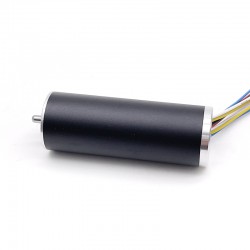 10Pcs 12/24V Φ22mm Brushless Coreless DC Motor TBC2260 0.8kg.cm 40W Shaft Diameter 2mm