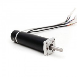 10Pcs 12/24V Φ22mm Brushless Coreless DC Motor TBC2266 0.8kg.cm 62.3W/118.5W Shaft Diameter 3mm