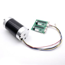 10Pcs 12V/24V 3 Phase Brushless DC Motors DC BLDC Motor TEC56100 400g.cm 3050RPM 12.5W