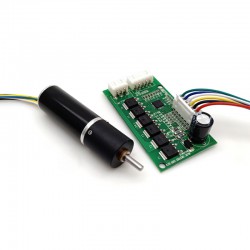 15Pcs 12V/24V Φ16mm Coreless Brushless Gear Motor GMP16T-TEC1636 with Planetary Gearbox Shaft 3mm