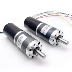 15Pcs Φ42mm 12V/24V Brushless DC Planetary Gear Motor GMP42-TEC4260 60kg.cm 21W With Planetary Gearbox