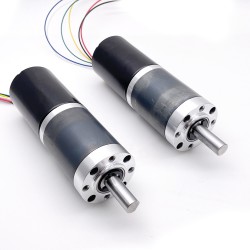 15Pcs Φ42mm 12V/24V Brushless DC Planetary Gear Motor GMP42-TEC4260 60kg.cm 21W With Planetary Gearbox