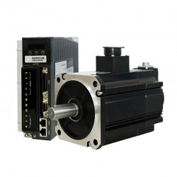 2.0KW AC Servo Motor Kit 130JASM520220K-17B-SC+JASD20002-20B 220V 9.55N.m 10.2A 2000RPM with JASD20002-20B Servo Driver