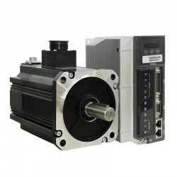 2.0KW AC Servo Motor Kit 130JASM520220K-17B-SC+JASD20002-20B 220V 9.55N.m 10.2A 2000RPM with JASD20002-20B Servo Driver