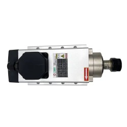 2.2kW 220V/380V VFD Spindle Kit GDZ80X73-2.2 + H100 ER20 Indc. Air Cooled Spindle Motor + VFD + 13Pcs ER20 Collet
