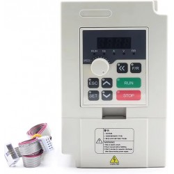 2.2kW 220V/380V VFD Spindle Kit GDZ80X73-2.2 + H100 ER20 Indc. Air Cooled Spindle Motor + VFD + 13Pcs ER20 Collet