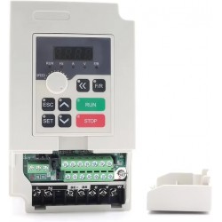 2.2KW 3HP Variable Frequency Drive H100-2.2C2/S2/T4 110V/220V/380V Single Phase To 3 Phase Spindle Drives