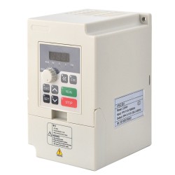 2.2KW 3HP VFD Variable Frequency Drive V70-2.2S1 20A 110V Single Phase To 3 Phase VFD