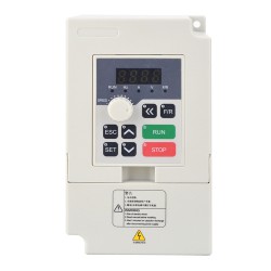 2.2KW 3HP VFD Variable Frequency Drive V70-2.2S2 11A 220V 1 Phase Input 3 Phase Output VFD