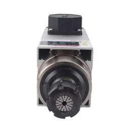 2.2KW Square Air Cooled CNC Spindle Motor GDZ93×82-2.2B4 ER25 Collet 220V 10A 18000RPM 300Hz