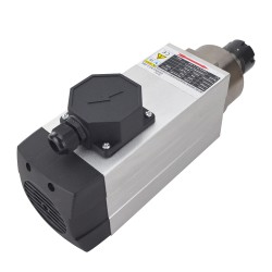 2.2KW Square Air Cooled CNC Spindle Motor GDZ93×82-2.2B4 ER25 Collet 220V 10A 18000RPM 300Hz