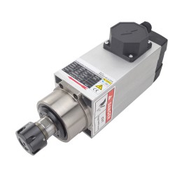 2.2KW Square Air Cooled CNC Spindle Motor GDZ93×82-2.2C4 ER25 Collet 380V 18000RPM 300Hz