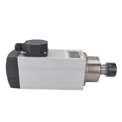 2.2KW Square Air Cooled CNC Spindle Motor GDZ93×82-2.2C4 ER25 Collet 380V 18000RPM 300Hz