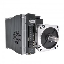 2.3KW AC Servo Motor Kit 130JASM523215K-17B+JASD30002-20B 14.64N.m 220V 12.3A 1500RPM with JASD30002-20B Servo Driver