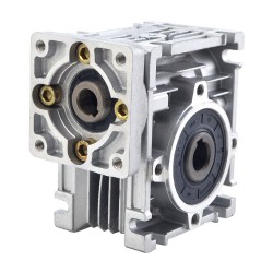 20:1 Worm Drive Gearbox NMRV30-G20-D9 9mm Input Shaft Diameter Max 18Nm