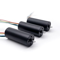 20Pcs 12/24V Φ16mm Brushless Coreless DC Motor TBC1640 0.05kg.cm 2.7W-7.6W Shaft 2mm