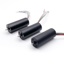 20Pcs 12/24V Φ16mm Brushless Coreless DC Motor TBC1640 0.05kg.cm 2.7W-7.6W Shaft 2mm