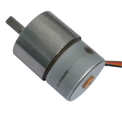 20Pcs 12V Brushed DC Stepper Gear Motor GM37-35BY 7.5°with Reduction Ratio 6~810 Spur Gearbox