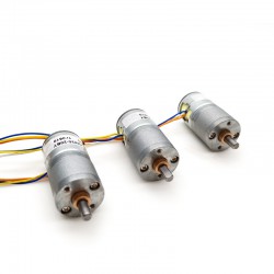 20Pcs 12V Micro DC Stepper Gear Motor GM20-20BY 18° 0.12A 2.5kg.cm 2 Phase with Ratio 29-488 Gearbox