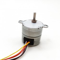 20Pcs 12V Micro DC Stepper Gear Motor GM25-25BY 7.5° 0.12mA 500g,cm 4 Phase with Ratio 10-100 Gearbox