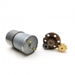 20Pcs 12V/24V Brushed PMDC Gearmotor GM37-3530 with Reduction Ratio 6~810 Spur Gearbox