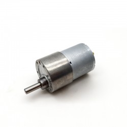 20Pcs 12V/24V Brushed PMDC Gearmotor GM37-3530 with Reduction Ratio 6~810 Spur Gearbox