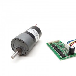 20Pcs 12V/24V Brushless Spur Gear Motor GM37-TEC3650 7W/11W with Ratio 6~810 Spur Gearbox