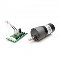 20Pcs 12V/24V Brushless Spur Gear Motor GM37-TEC3650 7W/11W with Ratio 6~810 Spur Gearbox