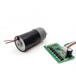 20Pcs 12V/24V Brushless Spur Gear Motor GM37-TEC3650 7W/11W with Ratio 6~810 Spur Gearbox